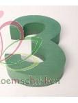 Cijfer 3 van steekschuim oase voor verse bloemen 27 x 20,5, Huis en Inrichting, Woonaccessoires | Kunstplanten en Kunstbloemen