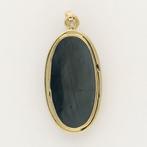 Hanger - 14 karaat Geel goud - 6.65ct. tw. - Hematiet