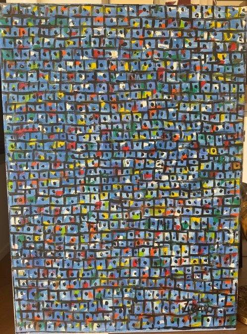 SAUR (XXI) - Les favelas, Antiek en Kunst, Kunst | Schilderijen | Modern