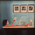 Carlo Capelli Copista (XX), After Vettriano - Saturday night