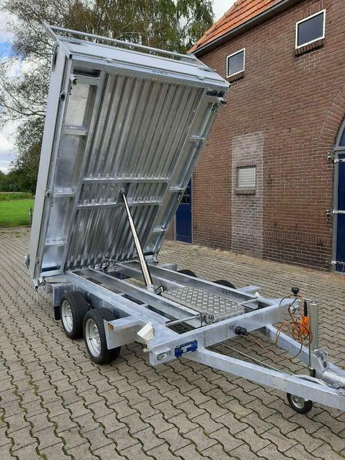 Wesco 3 zijdige elektrische Kipper lease vanaf 62,50 P/mnd, Auto diversen, Aanhangers en Bagagewagens, Nieuw, Ophalen