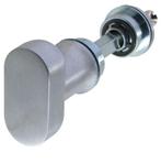 Knop WC-garnituur NUDA PURO chroom mat, Verzenden, Nieuw