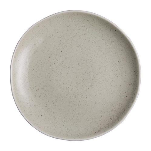 Bord Chia porselein zand | Per 6 stuks | Ø27cm, Zakelijke goederen, Horeca | Keukenapparatuur, Nieuw in verpakking, Verzenden