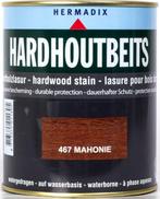 Hermadix Hardhoutbeits Mahonie 467 750 ml, Doe-het-zelf en Verbouw, Verf, Beits en Lak, Nieuw, Verzenden