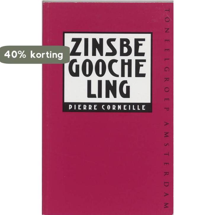Zinsbegoocheling / Toneelgroep Amsterdam / 35 9789064034961, Boeken, Overige Boeken, Gelezen, Verzenden