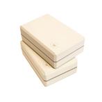 Yoga blok high density creme - Lotus - 2 stuks, Verzenden, Nieuw