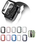 Apple Watch 7/8/9 41MM Hard PC + Tempered Glass Hoesje, Ophalen of Verzenden, Nieuw