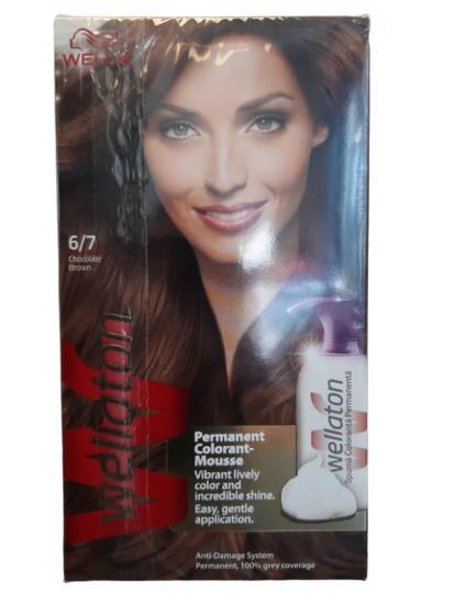 Wella Wellaton Color Mousse 6/7 Chocolade Bruin, Huis en Inrichting, Schoonmaakartikelen, Verzenden