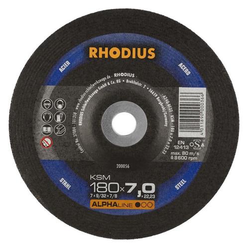 Afbraamschijf KSM 180 x 7,0 x 22,23mm V27 Ve.10 stuks, Doe-het-zelf en Verbouw, Gereedschap | Schuurmachines, Nieuw, Verzenden