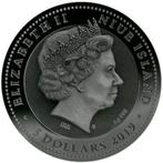 Niue. 5 Dollars 2019 Chariot - Antique Finish, 2 Oz (999)
