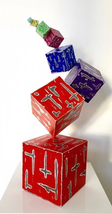 EMOND Thierry - LE TEMPS QUI PASSE, Antiek en Kunst, Kunst | Designobjecten