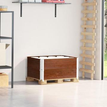 vidaXL Palletopzetranden 2 st 80x60 cm massief grenenhout beschikbaar voor biedingen
