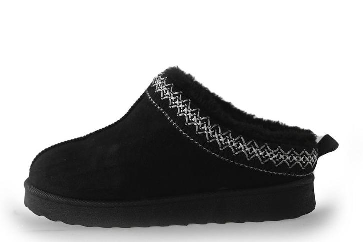 Palado By Sila Sahin pantoffels in maat 37 Zwart | 10%, Kleding | Dames, Schoenen, Zwart, Zo goed als nieuw, Pantoffels of Sloffen
