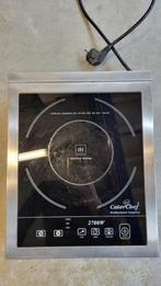 Caterchef inductie kookplaat 2700watt, Ophalen, Gebruikt, Fornuis, Frituur en Grillen