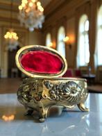 Sieradendoos - 1900 - 1910 - Belle Epoque - Brons, Fluweel