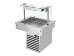 GGM Gastro | Inbouw koelbak 0,8m - +2 tot +8 °C - 2x GN 1/1, Verzenden, Nieuw in verpakking