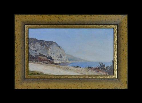 Louis-Alexandre Cabie 1854-1939. - Route de Nice., Antiek en Kunst, Kunst | Schilderijen | Klassiek