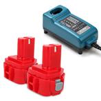 Startset: 2x Makita PA12 / 1220 / 1222, 123accu huismerk, Verzenden, Nieuw