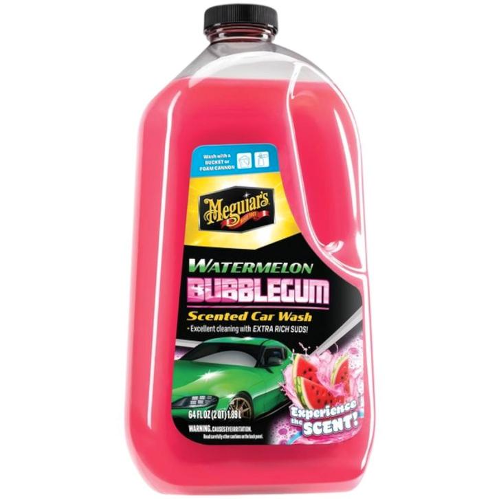 Meguiar’s Watermelon Bubblegum Scented Car Wash Autoshampoo, Auto diversen, Onderhoudsmiddelen, Verzenden