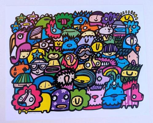 Kev Munday (1986) - Stories In Numbers, Antiek en Kunst, Kunst | Designobjecten