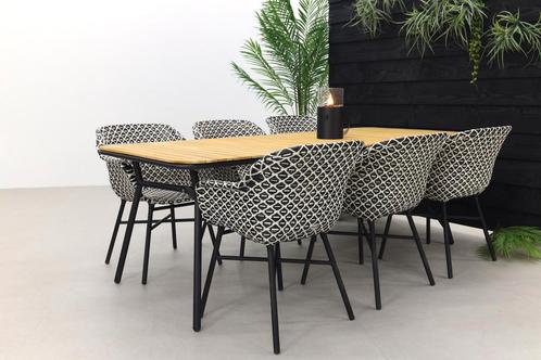 Hartman Delphine/Bella 180x90 cm. - 5-delige tuinset, Tuin en Terras, Tuinsets en Loungesets, Tuinset, Nieuw, Hout, Verzenden