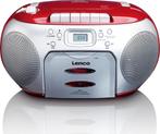 Lenco SCD-410RD - Radio Cassette - CD-speler, Verzenden, Nieuw in verpakking