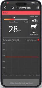 2dekans | herQs - Pin PRO - BBQ thermometer –, Doe-het-zelf en Verbouw, Meetapparatuur, Ophalen of Verzenden, Zo goed als nieuw