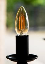 Bailey Led Filament Kaars E14 4W 2200K Goud Dimbaar - 143054, Tuin en Terras, Verzenden, Nieuw, Overige typen