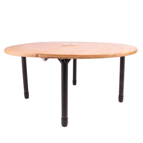 ViaMondo Premium Tafel Redondo Bamboe, Caravans en Kamperen, Kampeeraccessoires, Nieuw