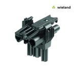 Wieland GST18I3 T-SPLITTER ZWART, Doe-het-zelf en Verbouw, Elektra en Kabels, Ophalen of Verzenden, Nieuw, Kabel of Snoer