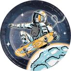Space Party Borden 18cm 8st, Verzenden, Nieuw