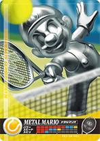 Amiibo Silver Metal Tennis Mario - Mario Sports Superstars, Verzenden, Zo goed als nieuw