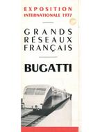 1937 BUGATTI EXPOSITION INTERNATIONALE BROCHURE, Nieuw, Author