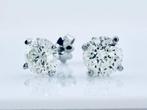 Oorbellen - 14 karaat Witgoud - 3.04ct. tw. Diamant, Nieuw