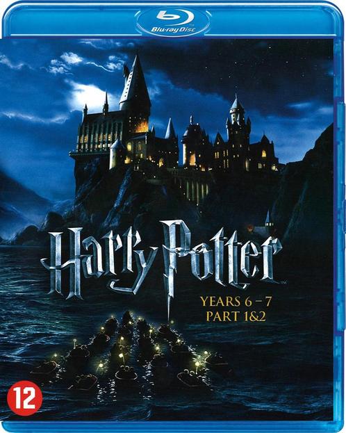 Harry Potter Years 6 - 7 Part 1&2 (Blu-ray), Cd's en Dvd's, Blu-ray, Gebruikt, Verzenden