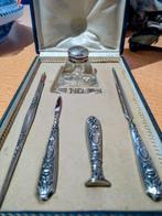 art Nouveau - Zonder Minimumprijs - Bureauset (5) - .800, Nieuw