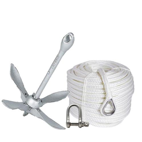 Paraplu Anker 3,2 Kilo Inclusief Extra Stevige Witte Ankerli, Watersport en Boten, Bootonderdelen, Nieuw, Ophalen of Verzenden
