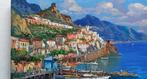 Vincenzo Somma (1955) - Boats in Amalfi, Antiek en Kunst