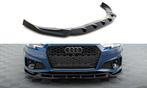 Voorspoiler V.1 Audi A4 Competition B9 FL Maxton Glans Zwart, Ophalen of Verzenden, Nieuw