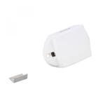 Drukknopslot Spanjolet Eenzijdig Bedienbaar Wit, Ophalen of Verzenden, Nieuw