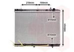 RADIATOR VOOR KIA CARNIVALSEDONA VQ 2006-2011 253104D300, Auto-onderdelen, Airco en Verwarming, Ophalen of Verzenden, Nieuw