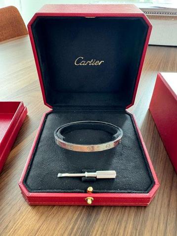 Cartier - Armband - Love - 18 karaat Witgoud beschikbaar voor biedingen