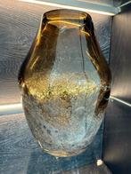 Vaas - Bubbles Design handgemaakt - Glas - Gesigneerd door