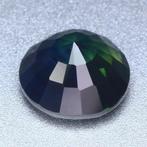 Zonder Minimumprijs Blauw, Groen Saffier - 2.09 ct -, Nieuw