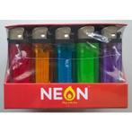 Neon 50 wegwerp aanstekers lighters, Nieuw, Verzenden