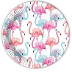 Borden Flamingo 23cm 8st, Verzenden, Nieuw