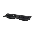 Wastafel Tiger S-line Oval 120 cm Mat Zwart, Ophalen of Verzenden, Nieuw, Chroom, Overige typen