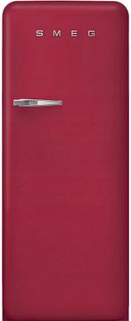 Smeg FAB28RDRB5 rechtsdraaiende koelkast - Ruby Red, 150 tot 200 liter, Verzenden, 60 cm of meer, Met aparte vriezer