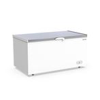 Sibero 550L Vrieskist Wit/RVS -18°C/-24°C 1530x765x840mm RVS, Ophalen of Verzenden, Nieuw in verpakking, Koelen en Vriezen