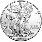 American Eagle 1 oz 1991 (7.191.066 oplage), Postzegels en Munten, Munten | Amerika, Zilver, Losse munt, Verzenden, Midden-Amerika